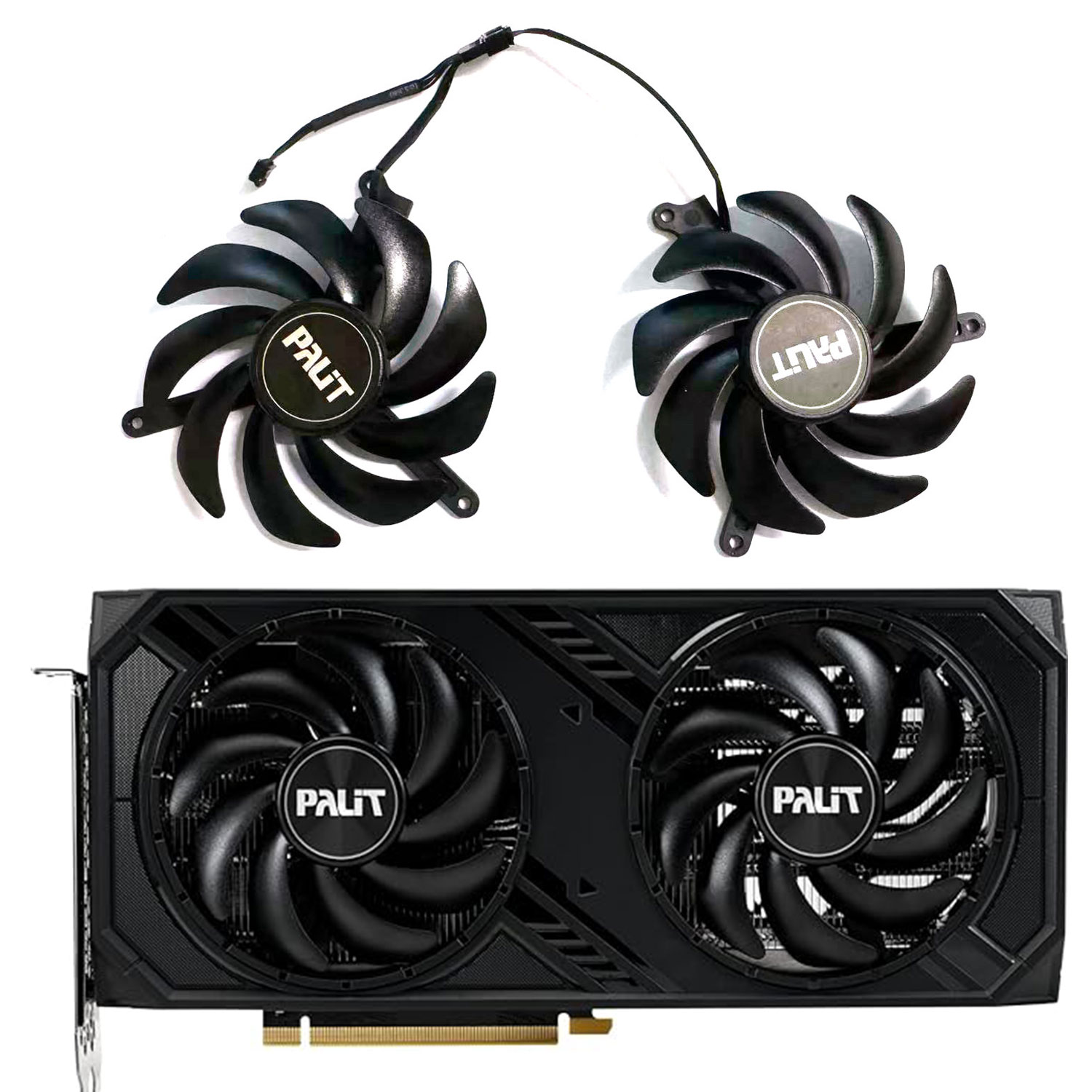 Nvidia Vga Rtx 4060 - НОВЫЙ Вентилятор THA9513S2H-PAA07 93 мм 4-контактный