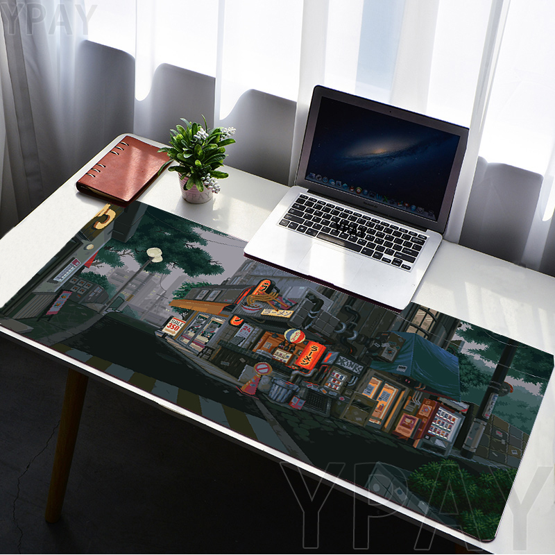 Desk Setup Accessories Aesthetic - Коврик для мыши Pixel Japan Street,