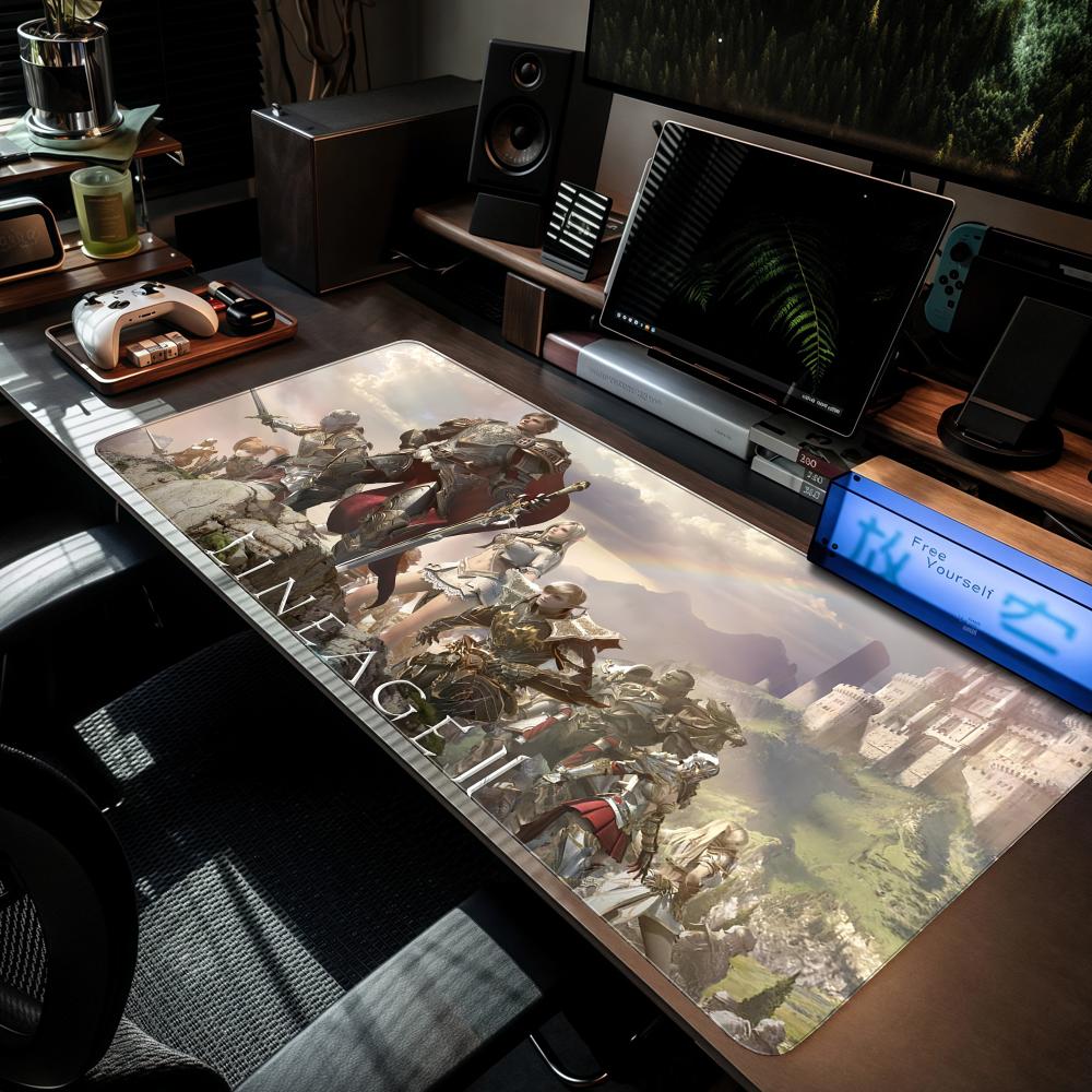 Desk Setup Maker - Коврик для мыши Game L-Lineage 2,