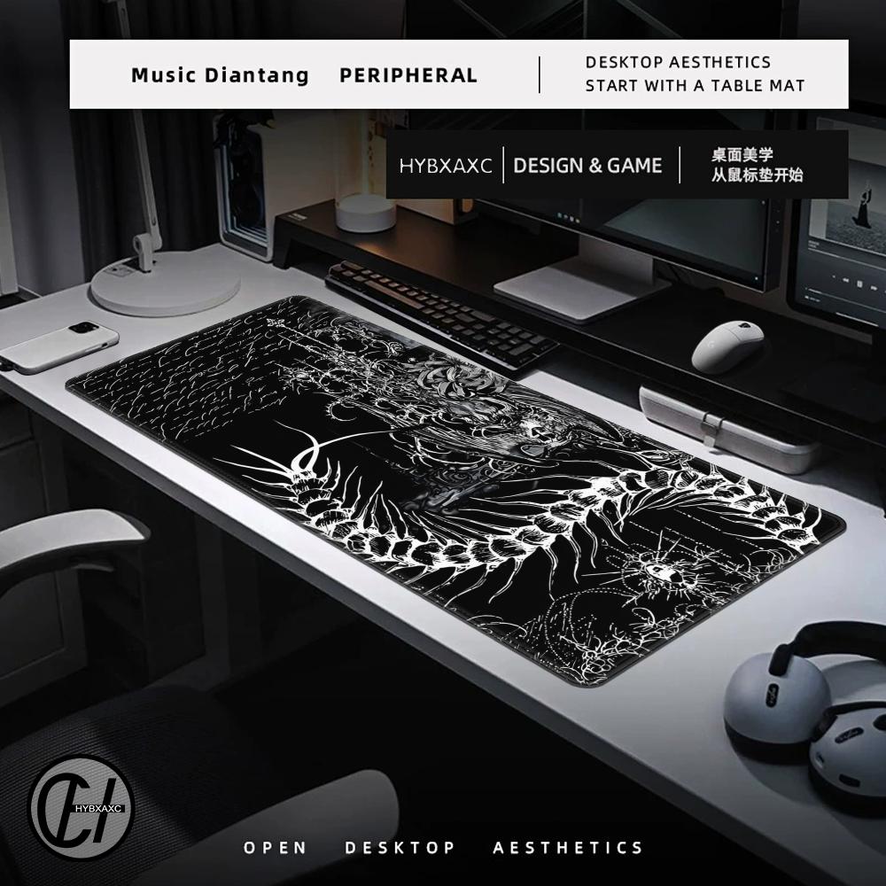 Черно-белый киберготический ко – обзор и цена Desk Setup Accessories Aesthetic