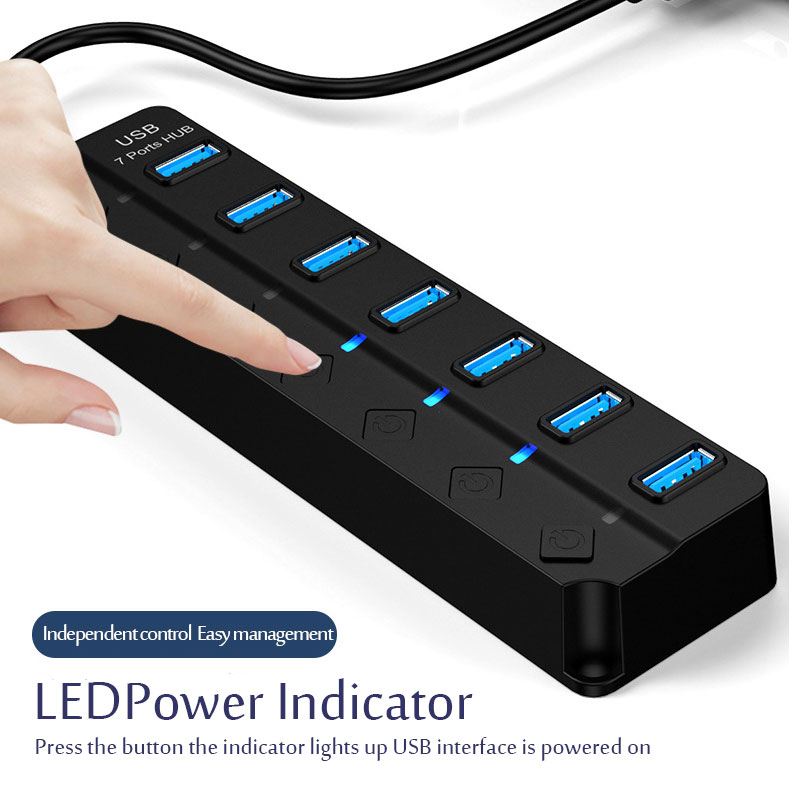 USB-хаб USB 3.0 с адаптером пи – обзор и цена Desk Setup Usb Hub