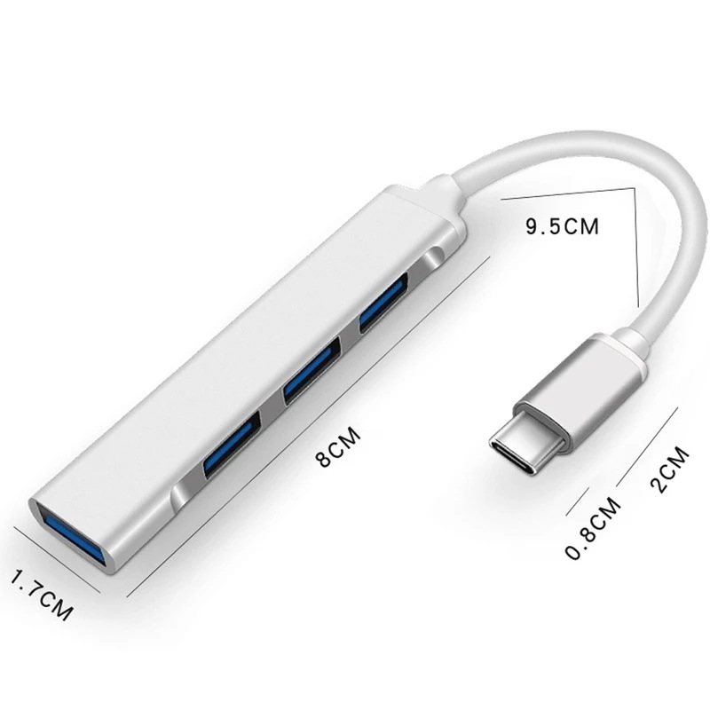 4-в-1 адаптер-хаб Type-C с 4 п – обзор и цена Desk Setup Usb Hub