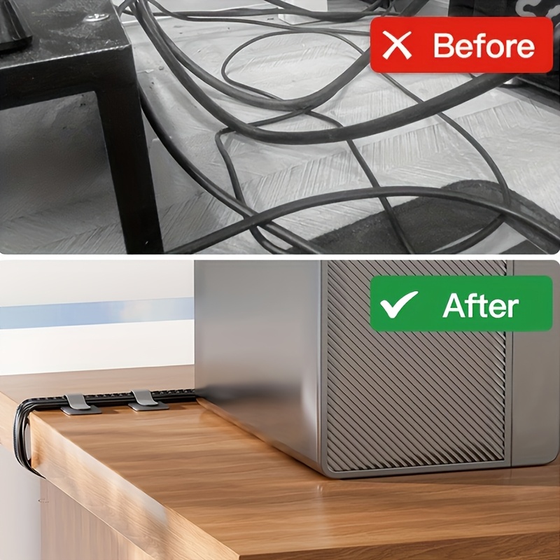 Многоразовые кабельные стяжки- – обзор и цена Desk Setup Charging Station