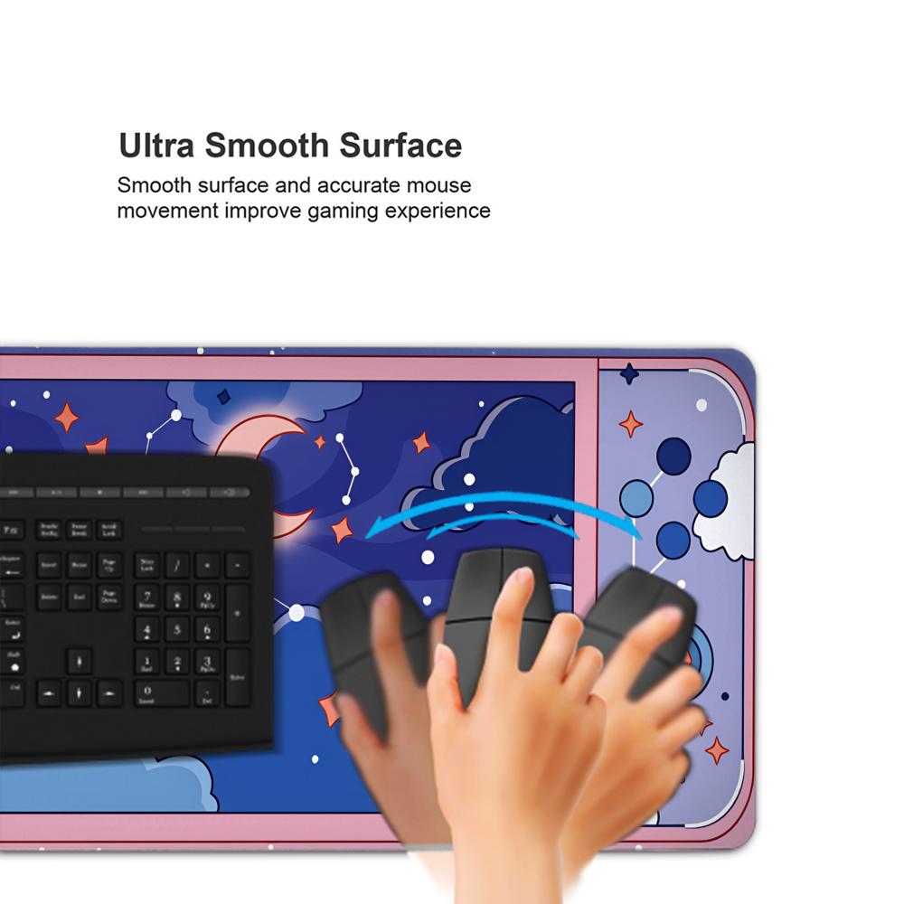 Коврик для стола HYBXAXC «Луна – обзор и цена Desk Setup Accessories Aesthetic
