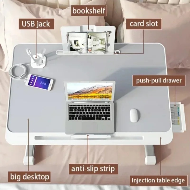 Laptop Bed Tray Table Adjustab – обзор и цена Desk Setup Maker