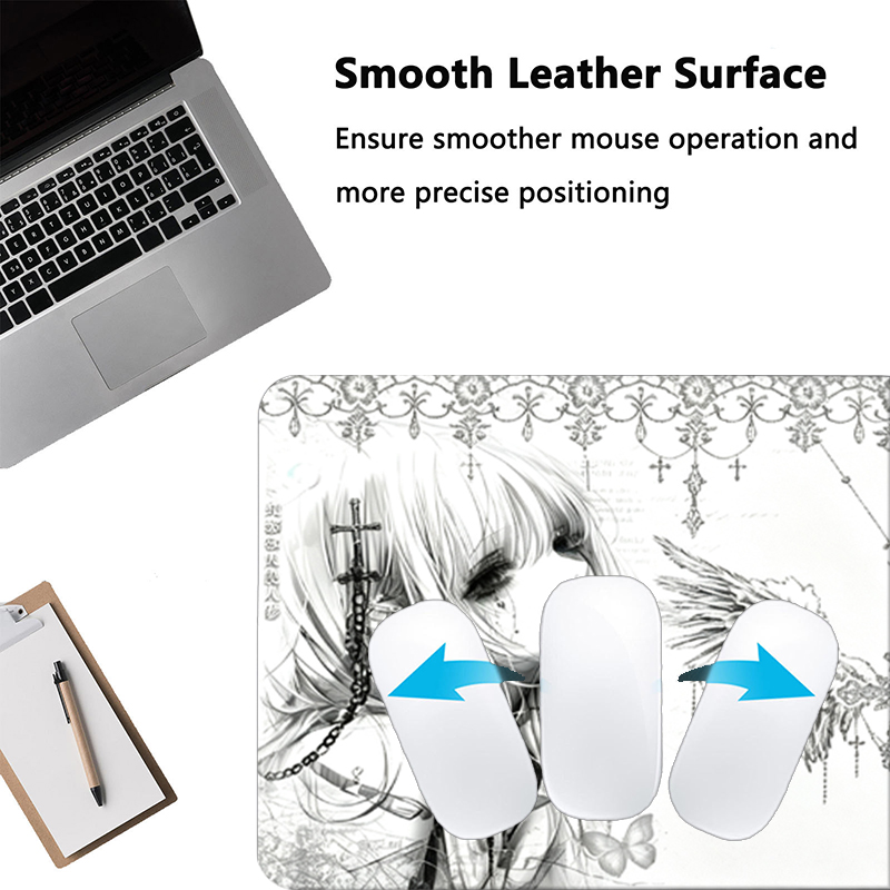 Кожаный коврик для мыши, черно – обзор и цена Desk Setup Accessories Aesthetic