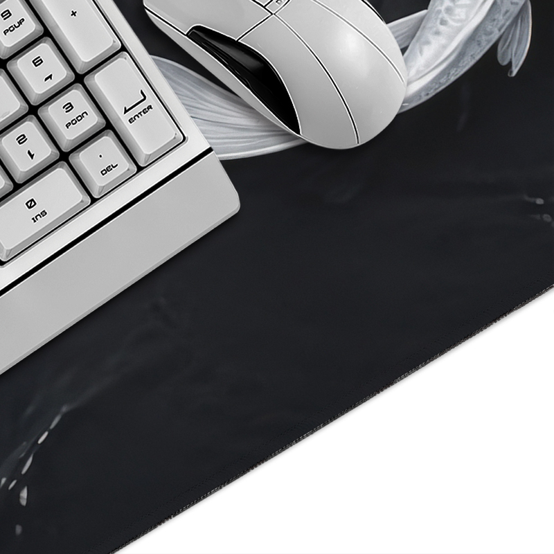Черно-белый коврик для мыши Ko – обзор и цена Desk Setup Accessories Aesthetic